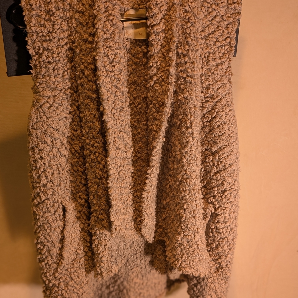 Cozy Tan Women's Vest